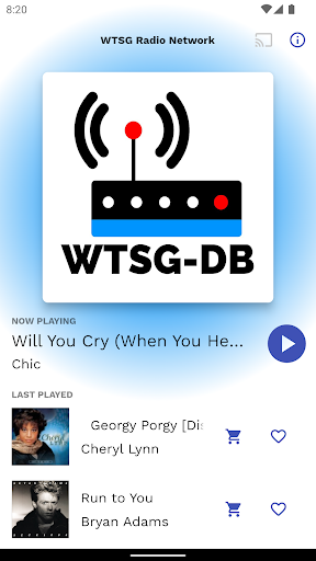 Android application WTSG RADIO screenshort