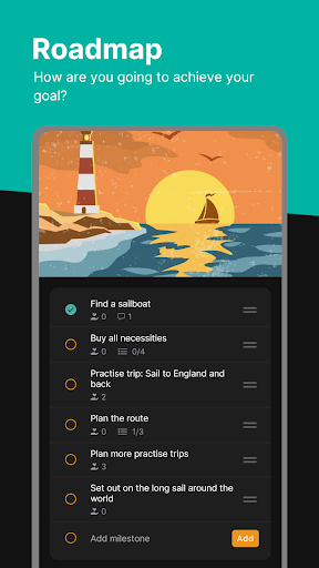 Strive Journal Screen 2