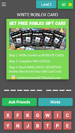 Get Robux Gift Card RedeemCode poster 19