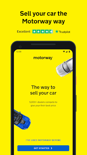 Android application Motorway - Sell your car screenshort