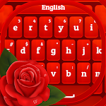 Cover Image of Download Red Rose Keyboard 4.4.5 APK