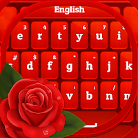 Красная роза клавиатура 2021