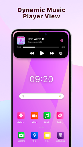 Dynamic Island - iOS 16 Style Screen 2