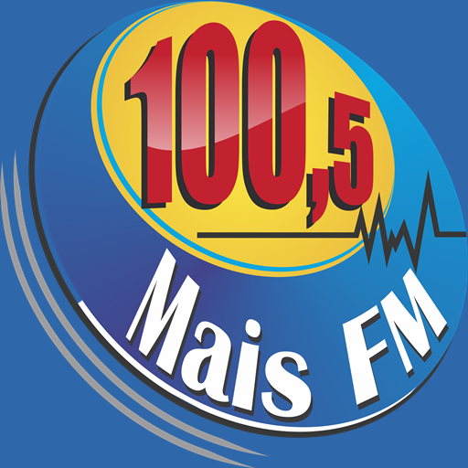 Rádio Mais FM 100.5 logo