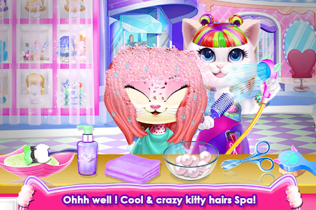 Fluffy Kitty Hair Salon
