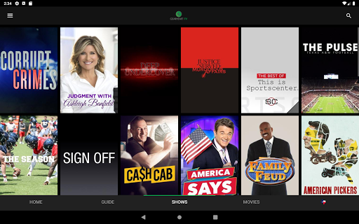 Screenshot of Gearheart TV