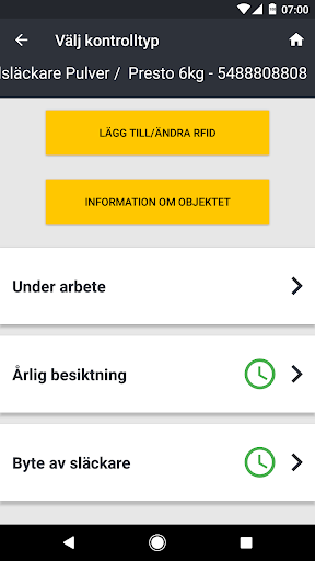 Kontrollpunkt Screen 3