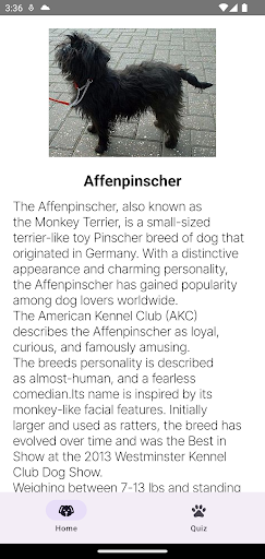 doggopedia Screen 2