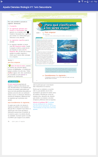 Ayuda Tarea Biología V1 1º Secundaria