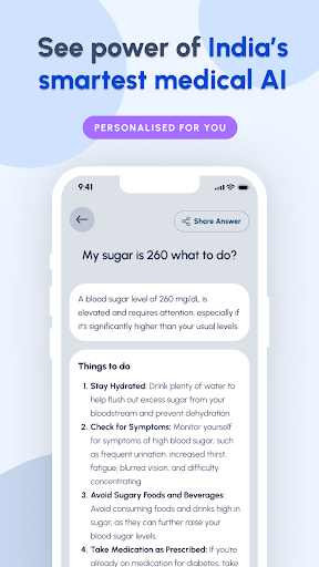 Tap Health - AI Health App Screen 3