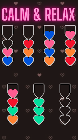 Game screenshot Sort hearts Puzzle: Color Game apk download