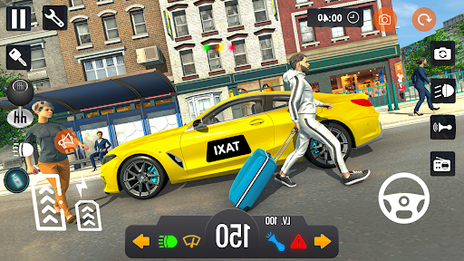Modern Taxi Simulator Game Screen 2
