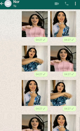 KIMBERLY LOAIZA STICKERS ANIMADOS PARA WHATSAPP