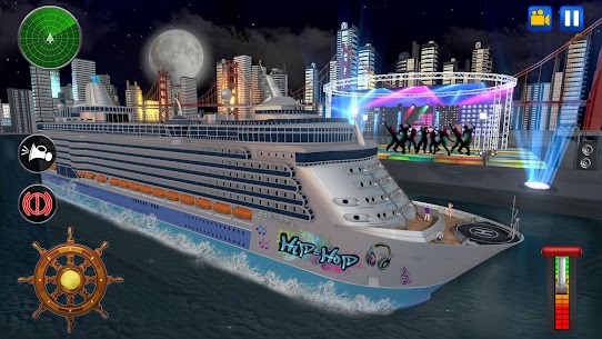 Real Cruise Ship Driving Simul MOD (Unlimited Money) 8