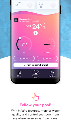 Flipr - Connected Pool Screen 2