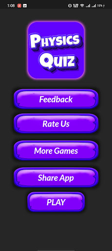 Android application Physics Quiz Pro | MCQs screenshort