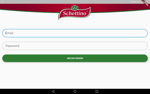 Android application Schettino - Tiempo screenshort