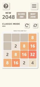 2048 Tile Puzzle Game