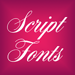 Cover Image of Download Script Fonts for Android  APK