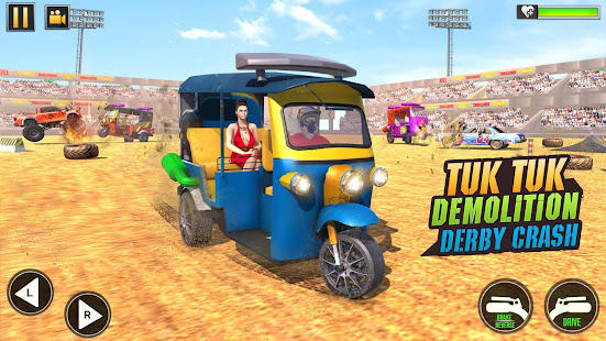 Tuk Tuk Rickshaw Derby Game  Screenshots 7
