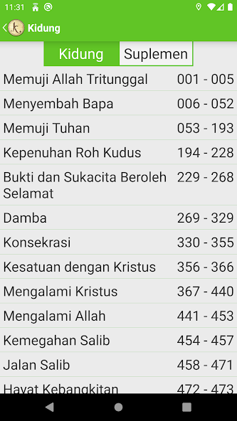 Kidung Pemulihan screenshot