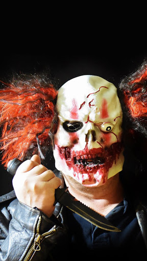Android application horror clown wallpaper screenshort