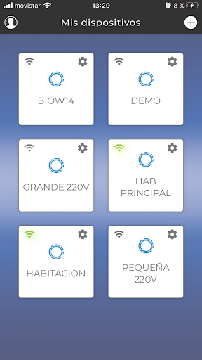 Android application Biow screenshort