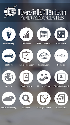 Android application David O'Brien & Associates screenshort