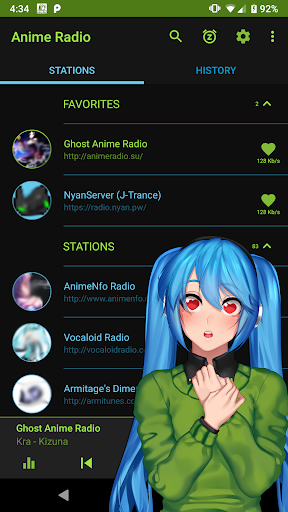 Anime Music Radio J-pop J-rock screenshot 1