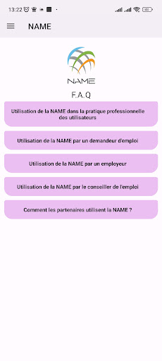NAME Le référentiel métiers Screen 2