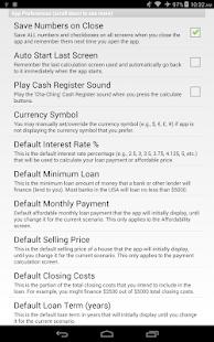 Mortgage Payment Calculator Screenshot