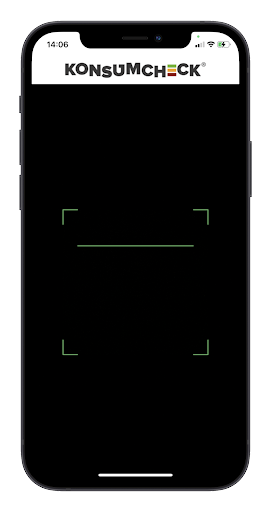 Android application Konsumcheck screenshort
