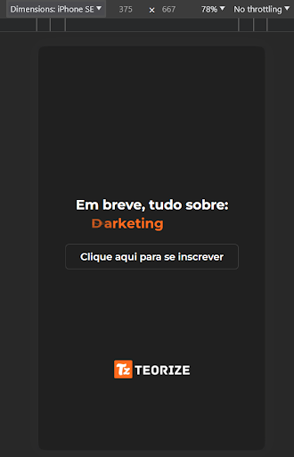 Android application Teorize screenshort