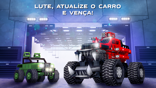 Blocky Cars: tanque de guerra screenshot 4