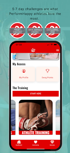 PerformHappy Community Screen 2
