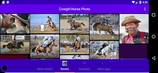Cowgirl Horse Photos Screen 2