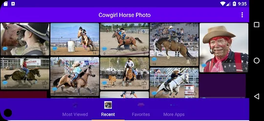 Cowgirl Horse Photos