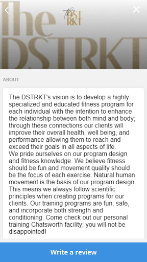 The DSTRKT Screen 2