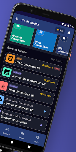 Uzdevs: Dasturlashni o‘rganing Screen 2
