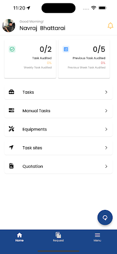 Android application Worker screenshort