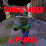 Zombie World Minecraft Pe Map icon