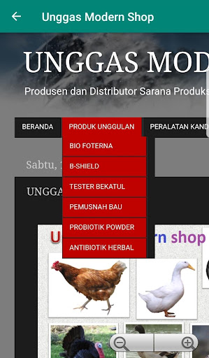 Harga Broiler Dan Telur (UNGGA Screen 2