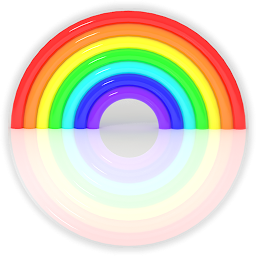 Imaginea pictogramei Bubble Rainbow