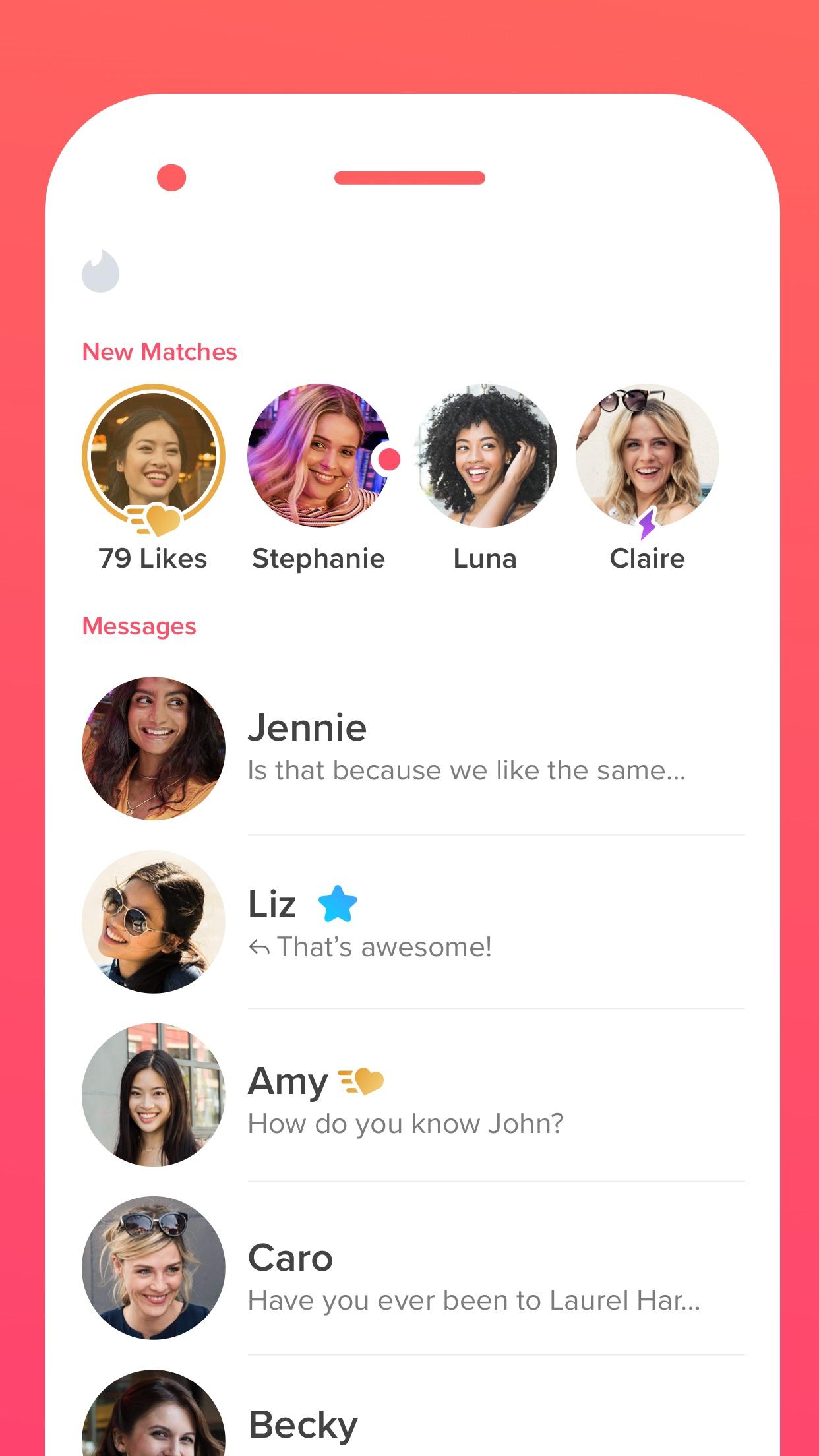 Android application Tinder - Dating & Make Friends screenshort
