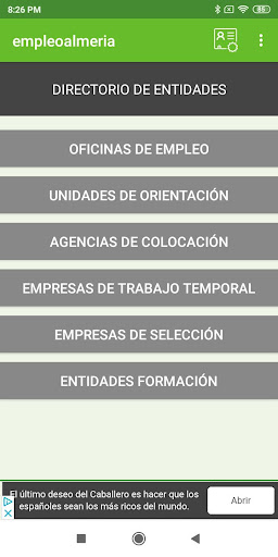 Empleoalmeria Screen 2