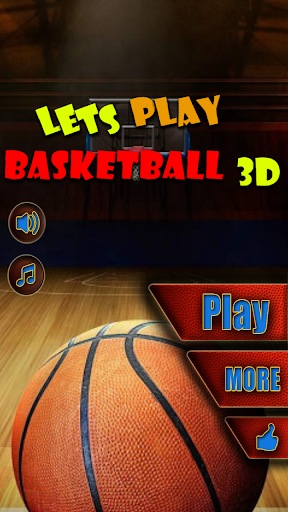 Lets Play Basketball 3D  screenshots 1