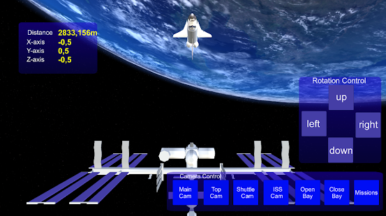Space Shuttle ISS Docking Sim 7.0 APK + Mod (Unlimited money) إلى عن على ذكري المظهر