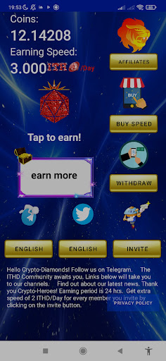 Android application ITHD ECOSYSTEM screenshort
