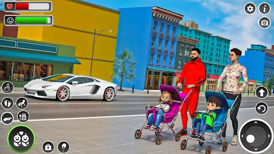 US Mom Car Games Simulator 3D