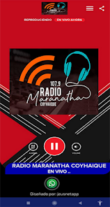 Screenshot 1 Radio Maranatha Coyhaique android